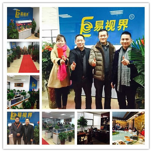 中國(guó)書壇六大怪杰胡小舟為易視界品牌提筆留念！