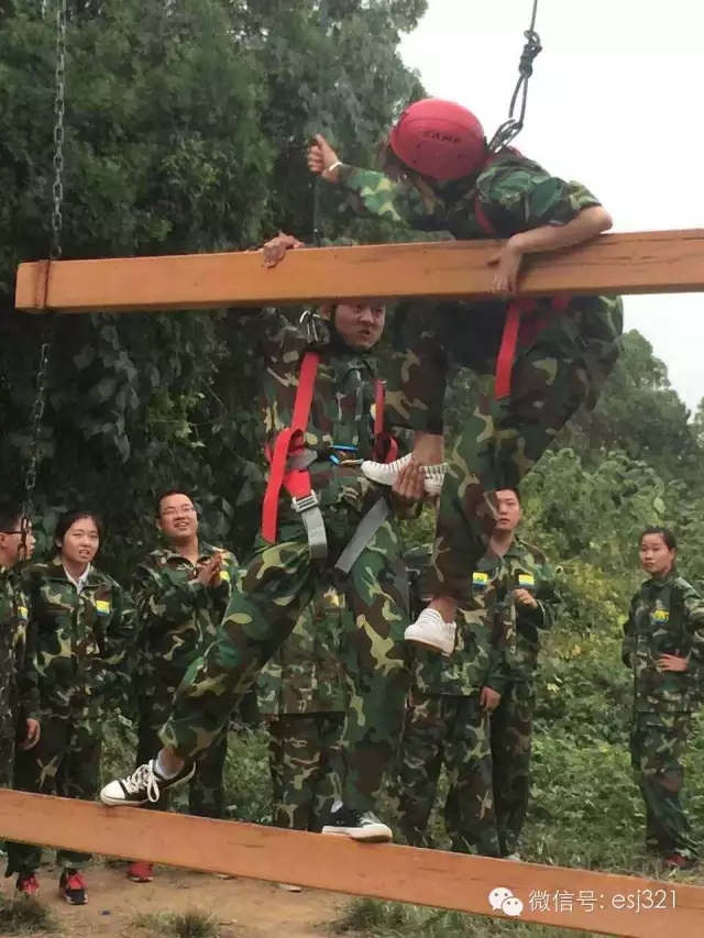 易視界“蝶變2015，野外拓展訓練”完美收工