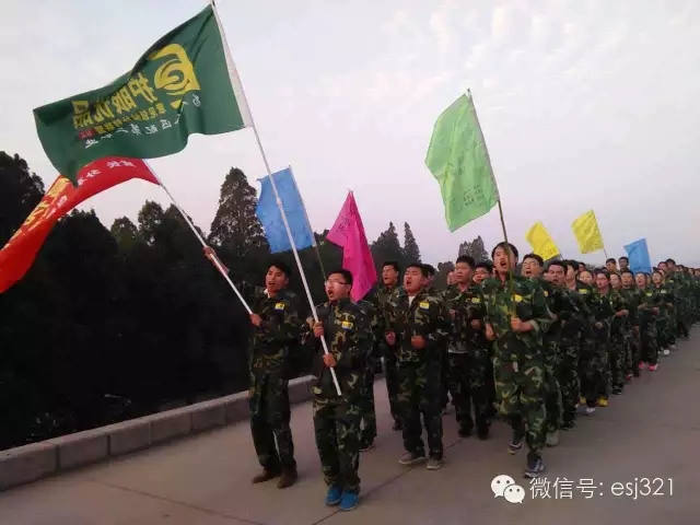 易視界“蝶變2015，野外拓展訓練”完美收工