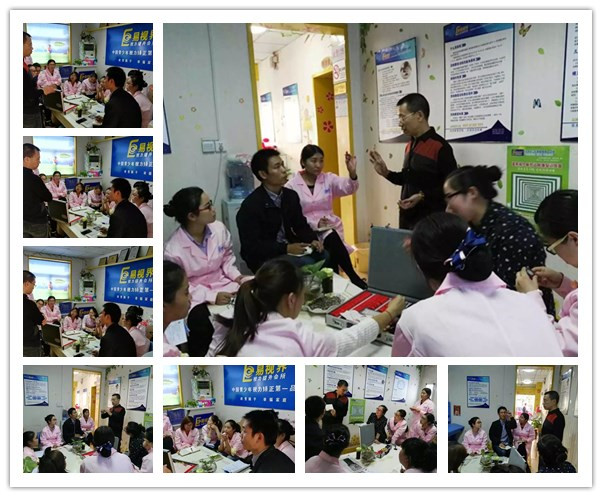 易視界總部眼視光技術服務分公司-高級技光師錢老師到店指導