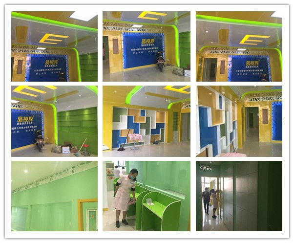 易視界鄭東店裝修即將完畢即將開業