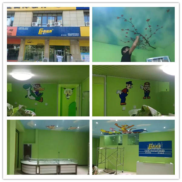 易視界新十五小店裝修完畢近期開業