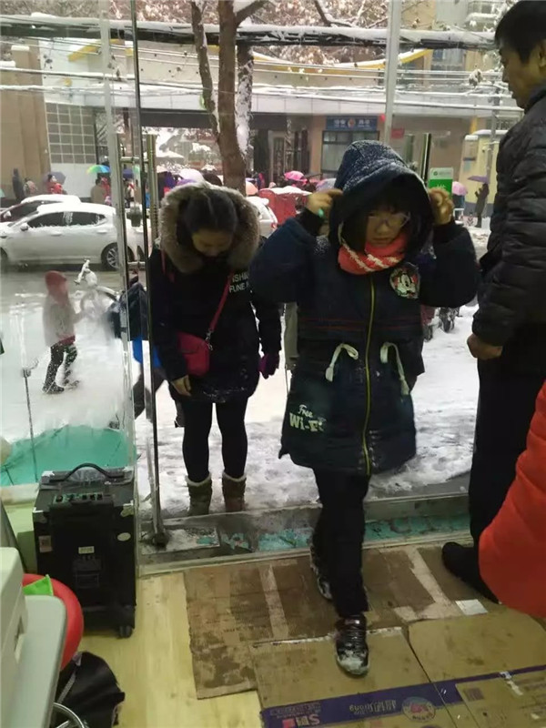 前往易視界視力提升會所店矯正的孩子們