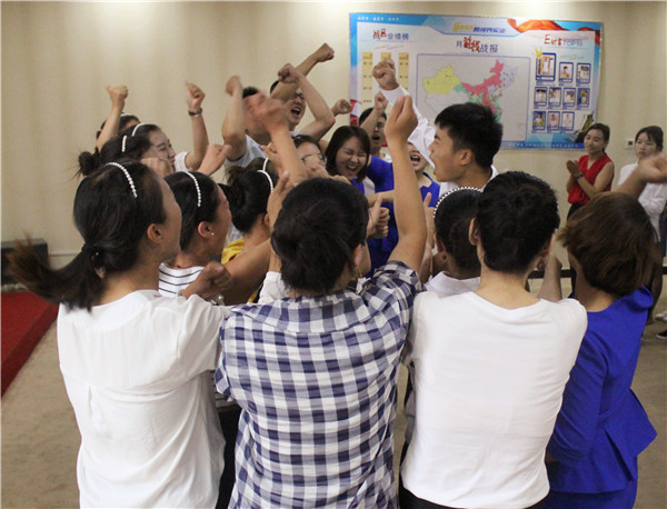 為了團隊，每個人都在不斷努力突破自己