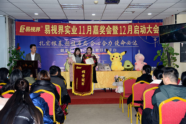 榮獲易視界銷(xiāo)售冠軍