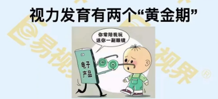 視覺發育的兩個“黃金期”