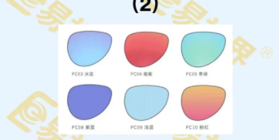 不同顏色太陽(yáng)鏡，功能不一樣