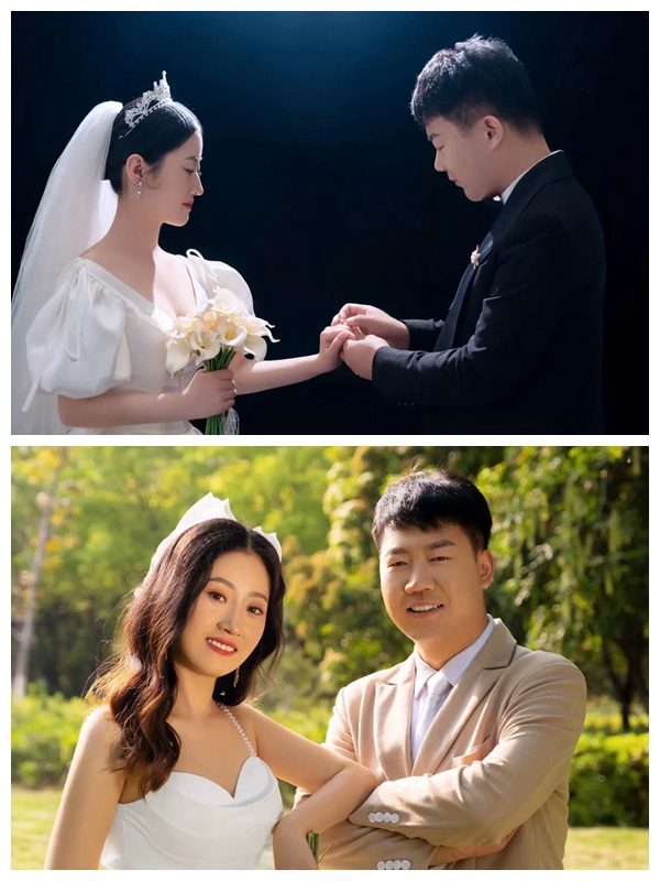 祝福易家人溫國棟和張沙沙新婚快樂百年好合