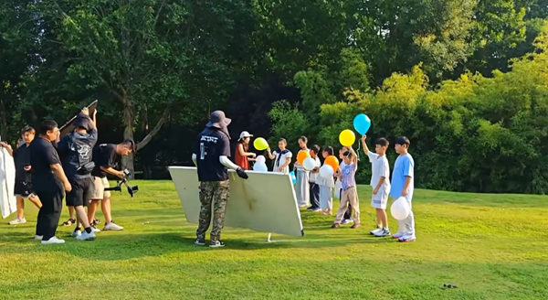 易視界拍攝火熱進行中