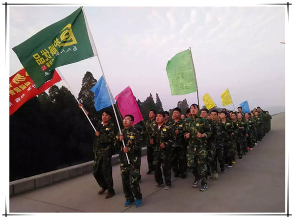 易視界2015下半年度野外拓展訓練之白沙湖早訓